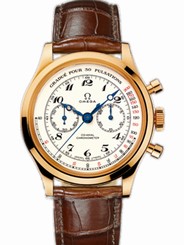 Omega Watches : 516.53.39.50.09.001 39mm Automatic Museum Ivory Dial Yellow Gold With Brown Leather Strap Men Watch