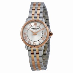 Raymond Weil Watches : 5391-SB5-00658 Quartz Roman Numerals Dial Two Tone Stainless Steel Women Watch