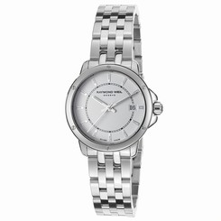 Raymond Weil Watches : 5391-ST-30001 Quartz Date Silver Dial Stainless Steel Women Watch