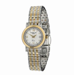 Raymond Weil Watches : 5393-STP-00995 Quartz Steel and 18ct Gold Women Watch