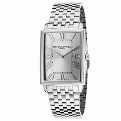 Raymond Weil Watches : 5456-ST-00658 Quartz Silver Roman Numeral Dial Stainless Steel Men Watch