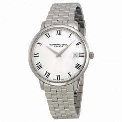 Raymond Weil Watches : 5588-ST-00300 Quartz Roman Numerals Dial Date Stainless Steel Men Watch