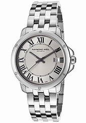 Raymond Weil Watches : 5591-ST-00659 Quartz Roman Numerals Dial Date Stainless Steel Men Watch