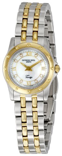 Raymond Weil Watches : 5790-STP-00995 Quartz Steel and 18ct Gold Women Watch