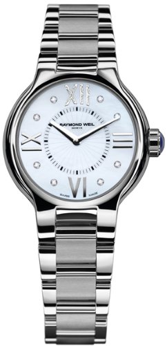 Raymond Weil Watches : 5932-ST-00990 Quartz Diamonds Dial Noemia Series Women Watch
