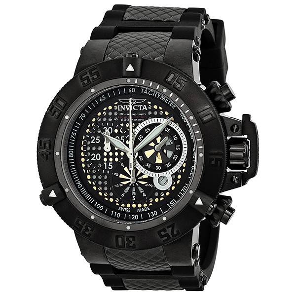 Invicta Watches : 6043 Black And Gold-tone Quartz Men Watch