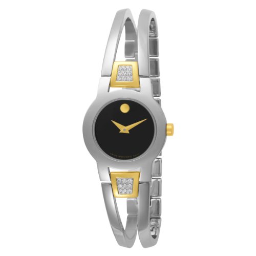 Movado Watches : 604983 Swiss Quartz Stainless Steel Women Watch