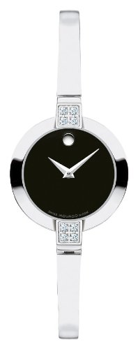 Movado Watches : 605855 Swiss Quartz Stainless Steel Women Watch