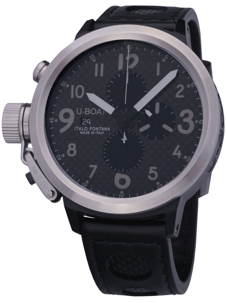 U-Boat Watches : 6120 Automatic Chronograph 50mm Men Watch