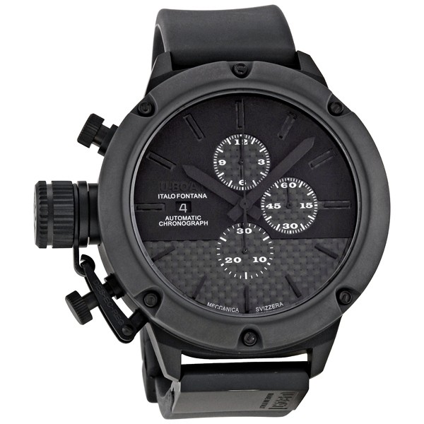 U-Boat Watches : 6234 Black Carbon Fiber Automatic Men Watch