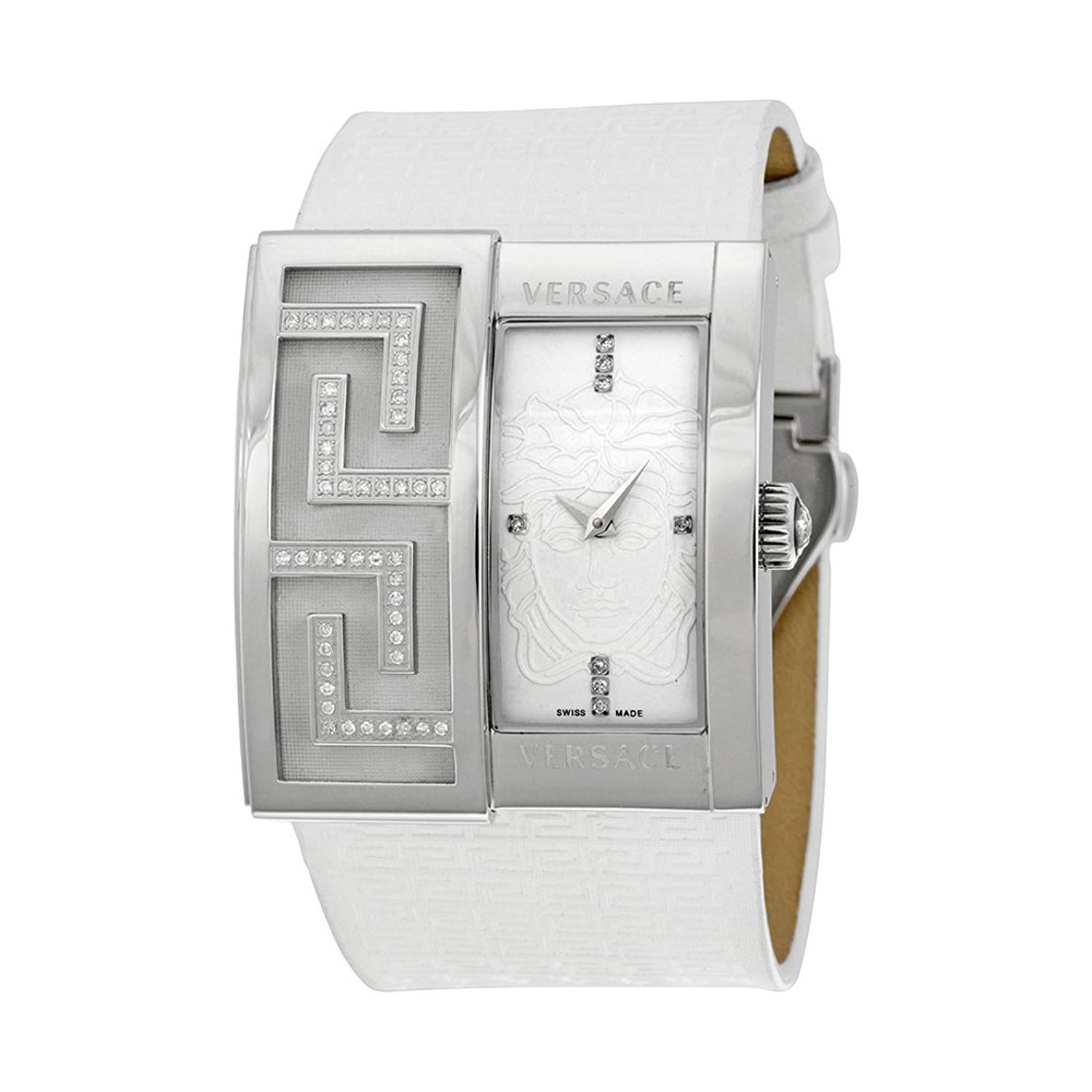 Versace Watches : 65Q91SD002-S001 White Dial Fixed Band Men Watch