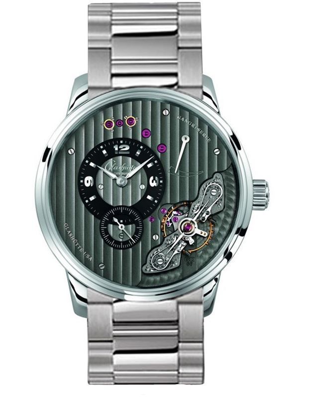 Glashutte Original Watches : 66-06-04-22-14 Black Manual Winding Men Watch