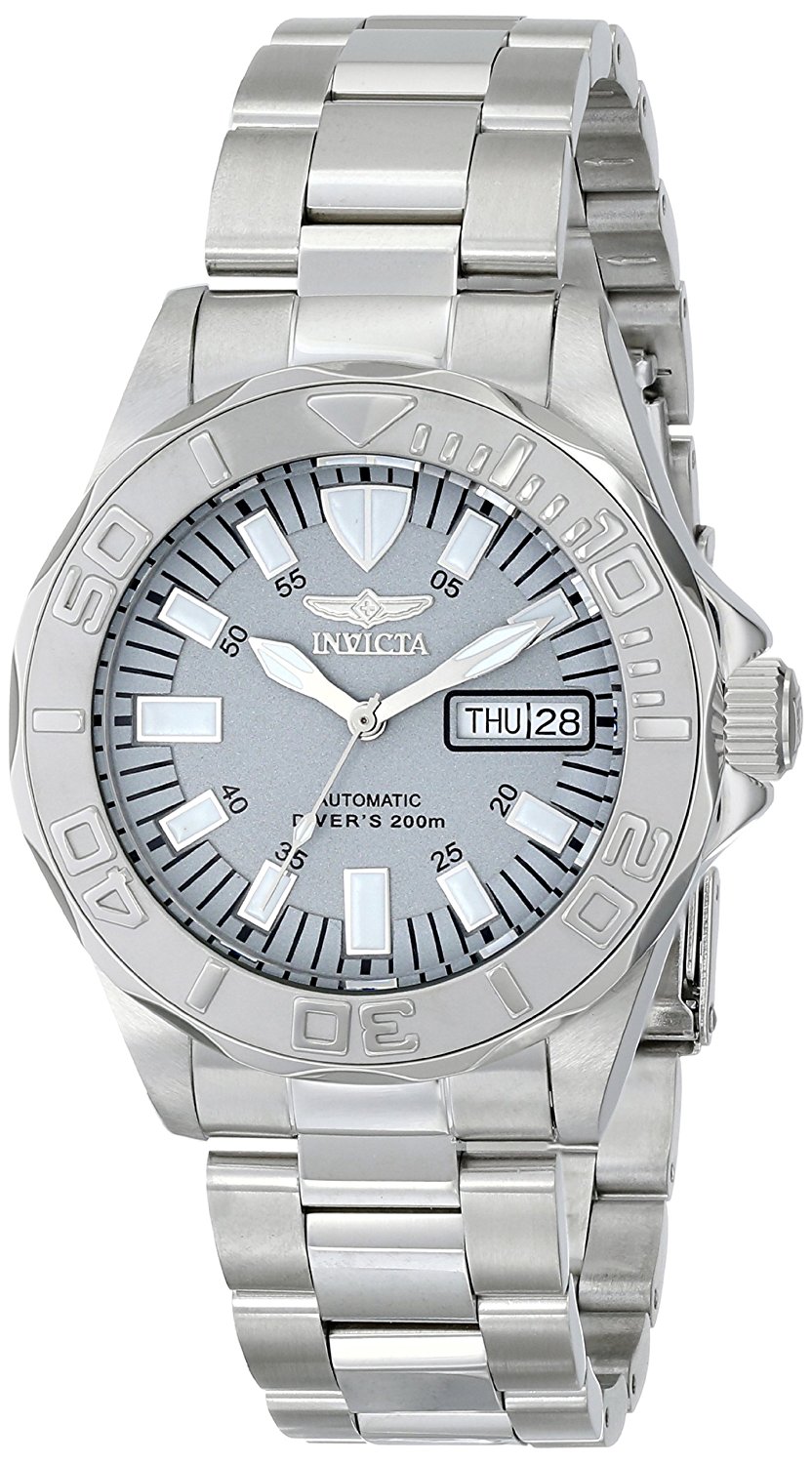 Invicta Watches : 7048 Silver Dial Calendar Men Watch