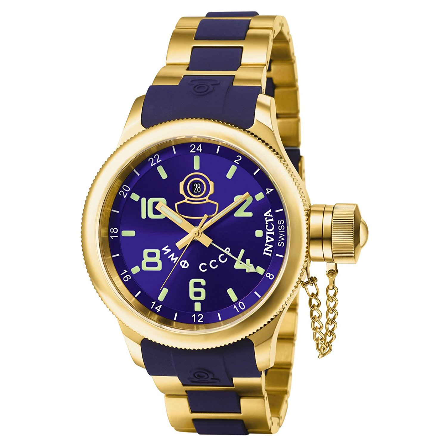 Invicta Watches : 7243 Blue Sunray Quartz Men Watch