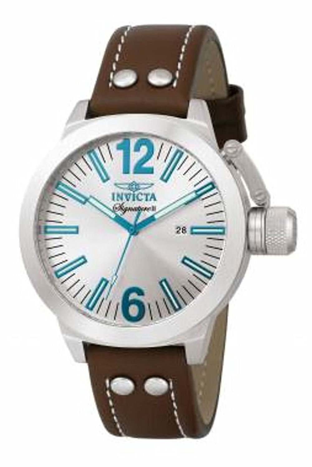 Invicta Watches : 7322 Silver Tone Dial Men Watch