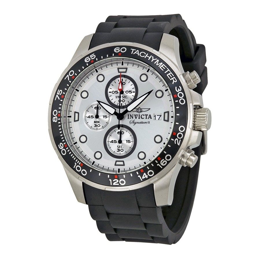 Invicta Watches : 7370 Silver Quartz Men Watch