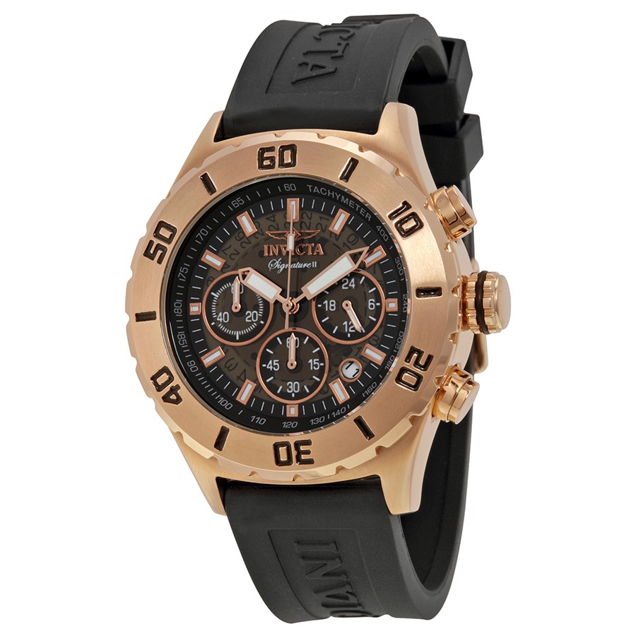 Invicta Watches : 7380 Black Quartz Men Watch