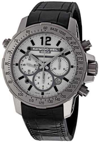 Raymond Weil Watches : 7820-STC-05607 Automatic Chronograph Nabucco Va, Pensiero Special Edition Gray Dial With Genuine Crocodylus Niloticus Leather Strap Men Watch