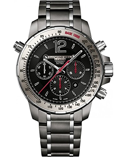 Raymond Weil Watches : 7850-TI-05207 Automatic Chronograph Date Titanium and Stainless Steel Men Watch