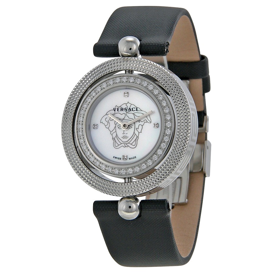 Versace Watches : 79Q91SD497-S009 White Mother Of Pearl Quartz Women Watch