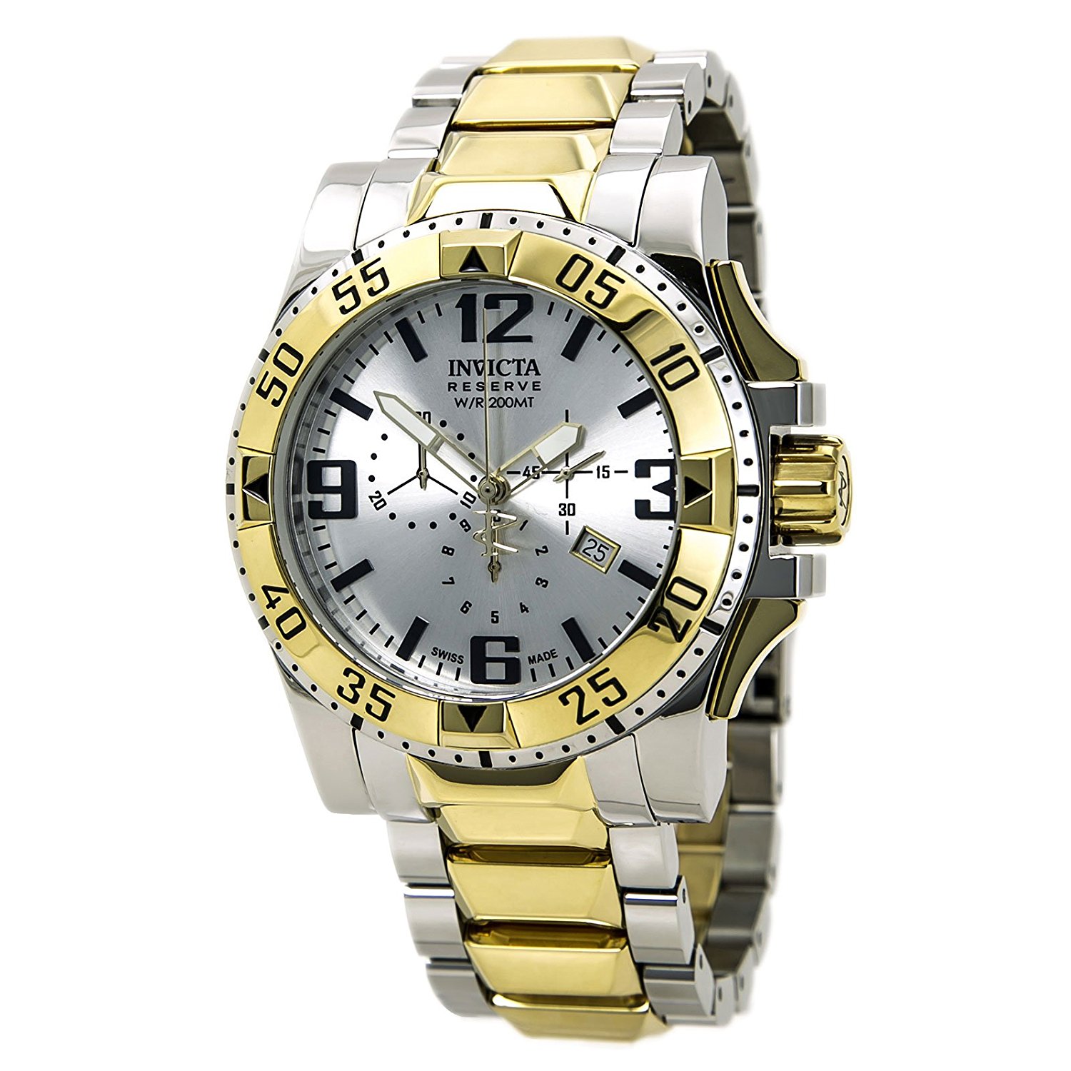 Invicta Watches : 80384 Silver Quartz Men Watch