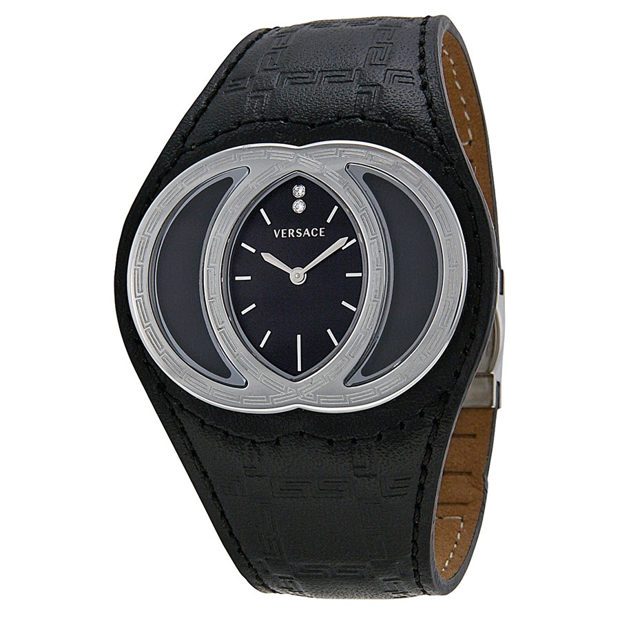 Versace Watches : 84Q99SD009-S009 Black Quartz Men Watch
