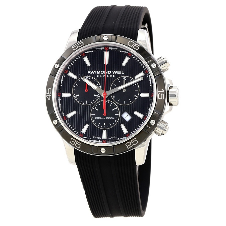 Raymond Weil Watches : 8560-SR1-20001 Black Quartz Men Watch