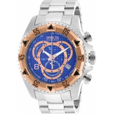 Invicta Watches : 90036 Blue Dial Stainless Steel Men Watch