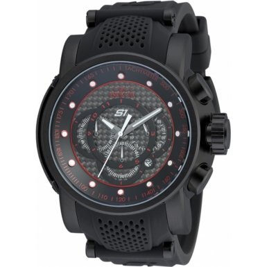 Invicta Watches : 90157 Black Dial Silicone Men Watch