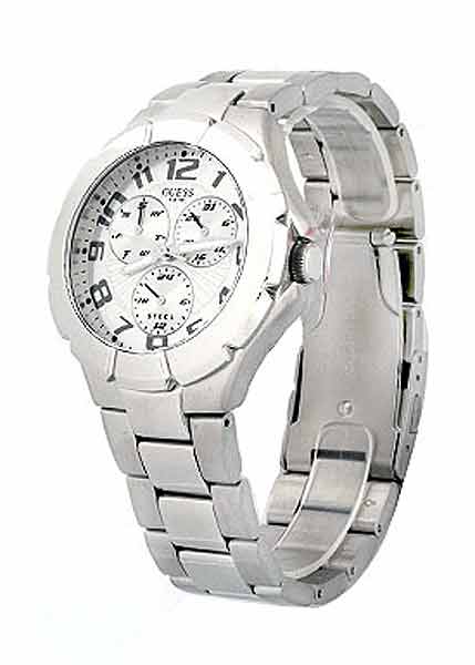 Guess Watches : 90199G1 Quartz Multifunction Stainless Steel Men Watch