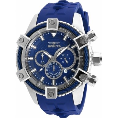 Invicta Watches : 90267 Blue Dial Rubber Men Watch
