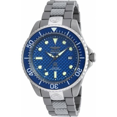 Invicta Watches : 90284 Blue Dial Stainless Steel Men Watch