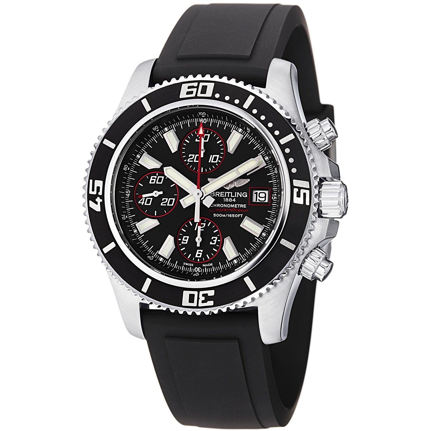 Breitling Watches : A1334102/BA81BKPT Chronograph Case Thickness???