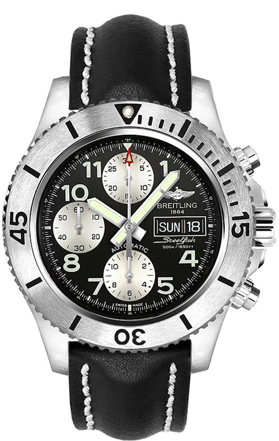Breitling Watches : A13341C3/BD19-435X Swiss Automatic Dial Color