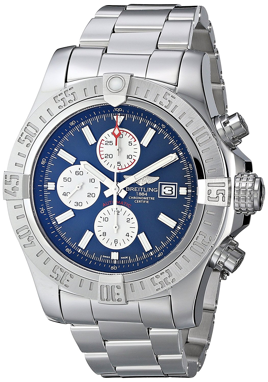 Breitling Watches : A1337111/C871-SS Chronograph Case Thickness???