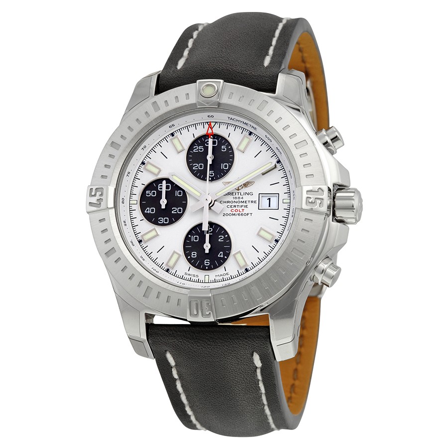 Breitling Watches : A1338811-G804BKLD Stratus Silver Automatic Men Watch