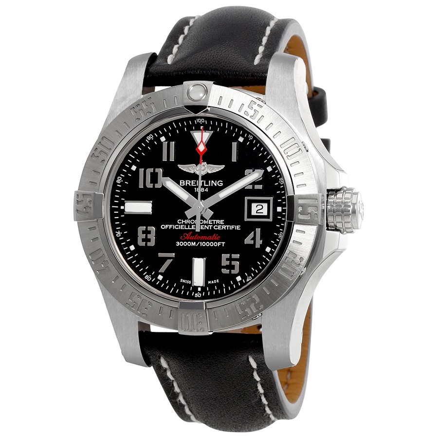 Breitling Watches : A1733110-BC31-435X-A20BA.1 Black Automatic Men Watch