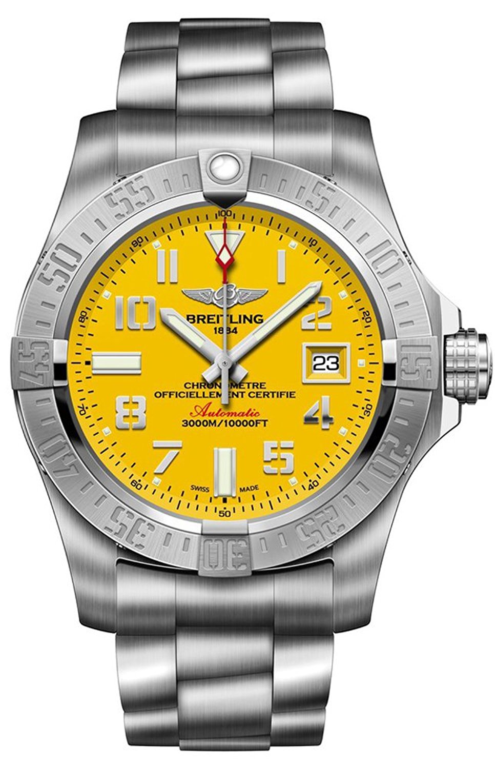 Breitling Watches : A1733110-I519-169A Swiss Automatic Dial Color