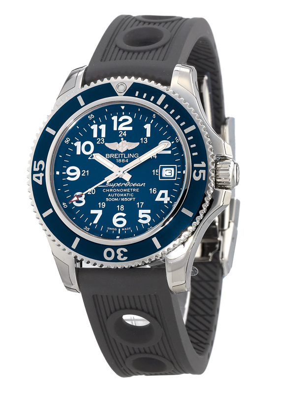 Fake AAA Breitling Watches : A17365D1/C915-202S Blue Automatic Self Winding Men Watch Watch