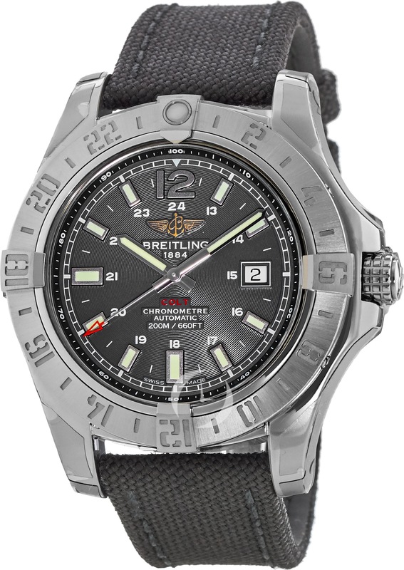 Breitling Watches : A1738811/BD44-103W Black Automatic Self Winding Men Watch
