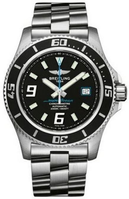 Breitling Watches : A1739102/BA79-134A Black Automatic Self Winding Men Watch