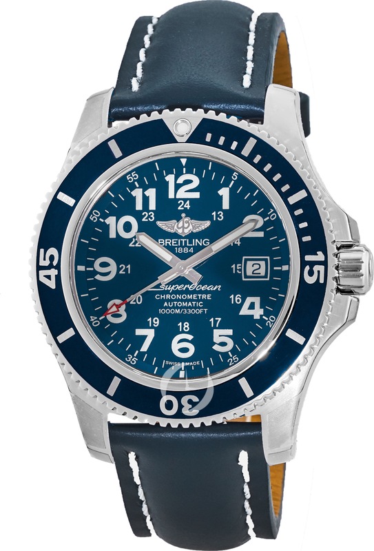 Breitling Watches : A17392D8/C910-105X Blue Automatic Self Winding Men Watch