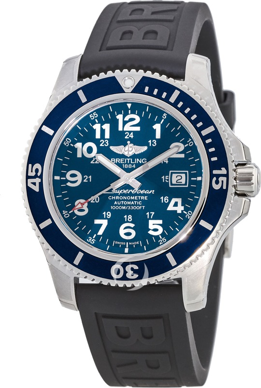 Breitling Watches : A17392D8/C910-152S Blue Automatic Self Winding Men Watch