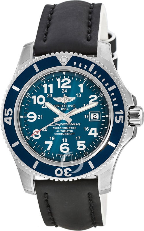 Breitling Watches : A17392D8/C910-226X Blue Automatic Self Winding Men Watch