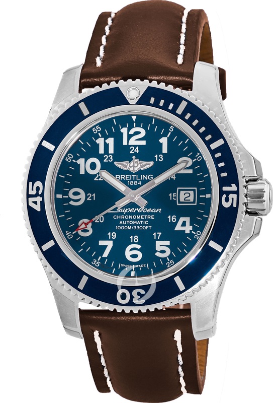 Breitling Watches : A17392D8/C910-438X Blue Automatic Self Winding Men Watch