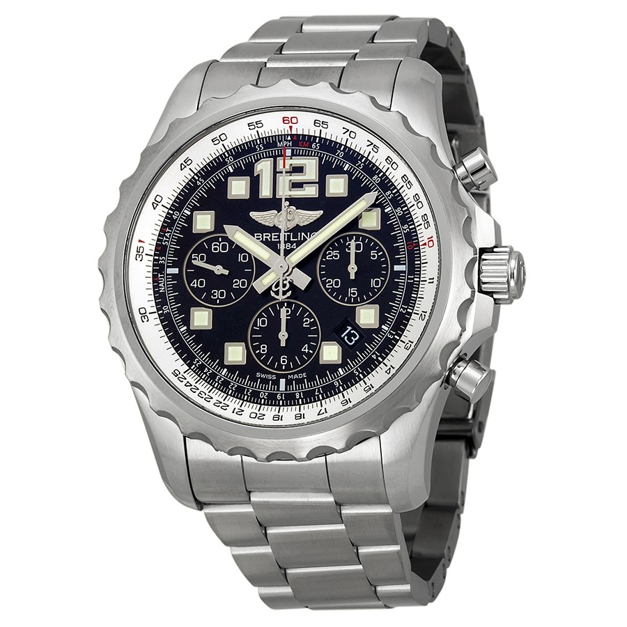 Breitling Watches : A2336035/BA68 Black Automatic Men Watch