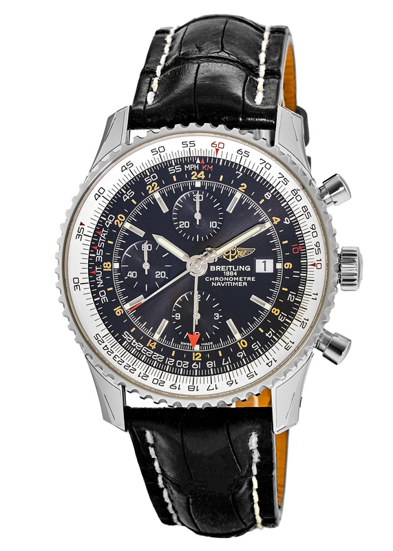 Breitling Watches : A2432212/B726-760P Black Automatic Self Winding Men Watch