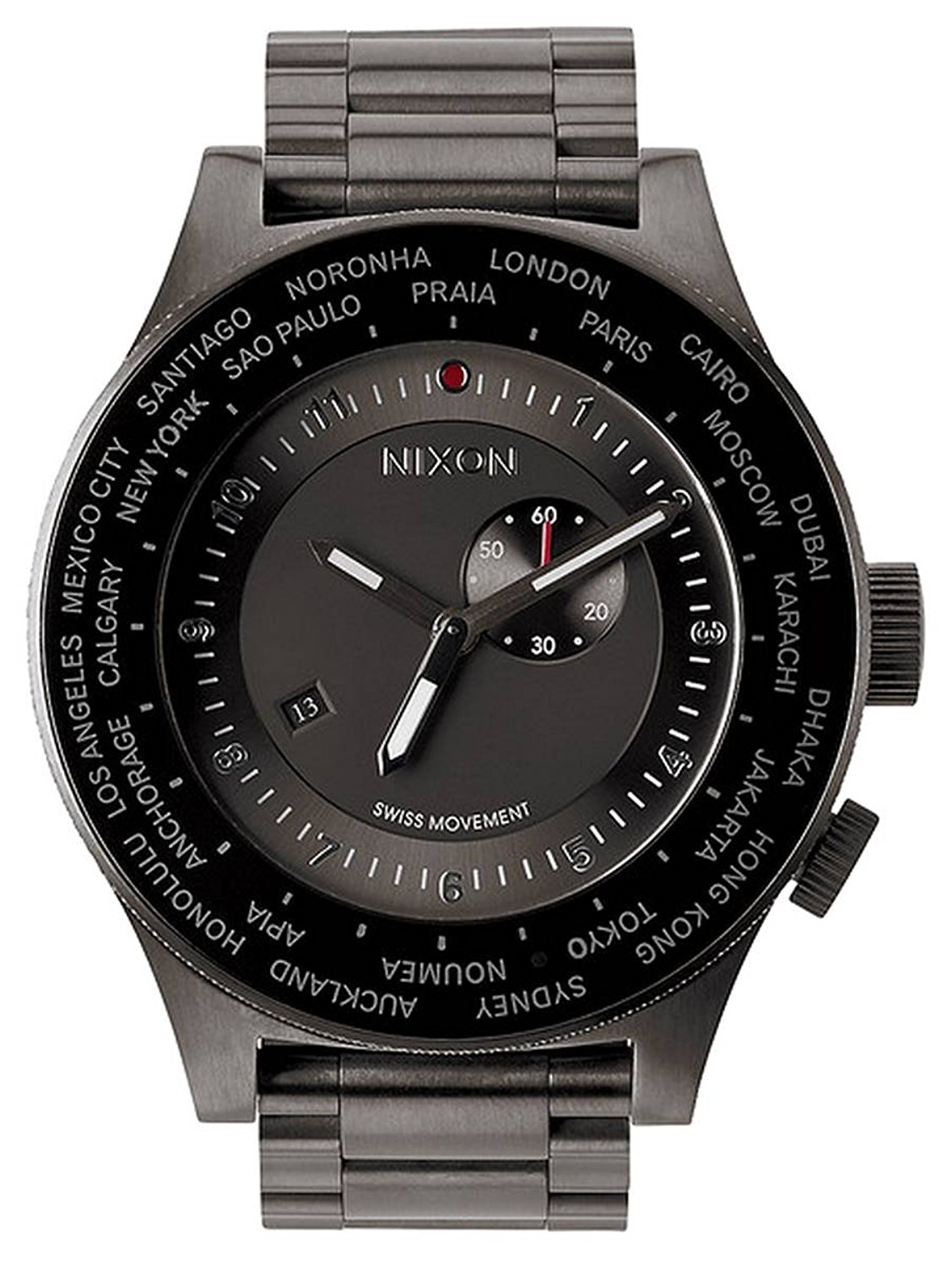 Nixon Watches : A379-131-00 Swiss Quartz Dial Color