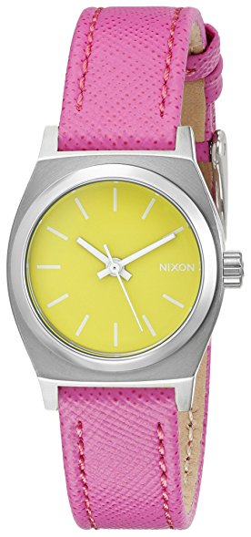 Nixon Watches : A509-2081 Quartz Analog Pink Leather Women Watch