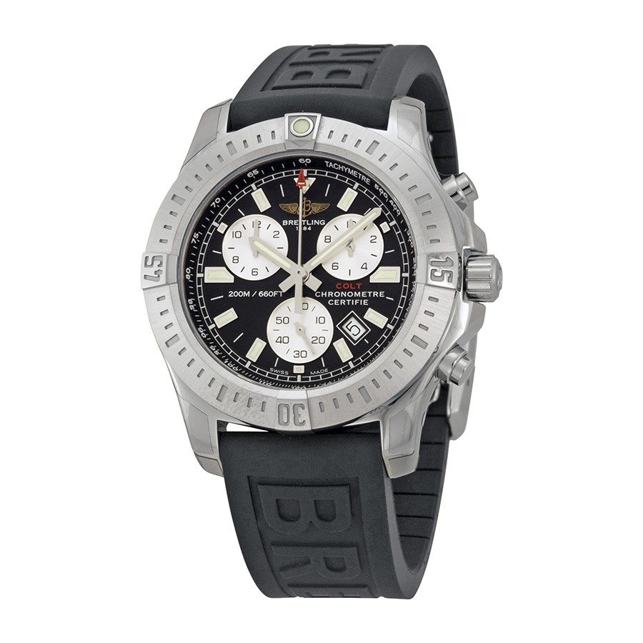 Breitling Watches : A7338811/BD43-153S Black Quartz Men Watch